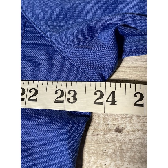 Masters Performance Short Sleeve Golf Polo‎ Men's Size Large Blue. - Picture 5 of 6